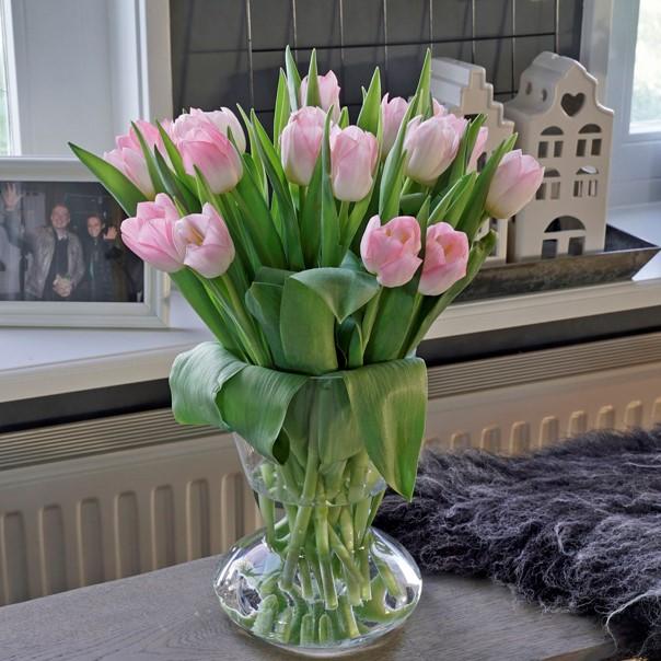 Het bosje Tulpen in de supermarkt - fluwelnl