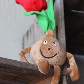 Zwiebol knuffel - Gift - Fluwel